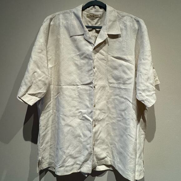 Tommy Bahama silk button down shirt size XL - Picture 1 of 7